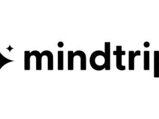 Mindtrip logo with three sparkle icons to the left of the brand name.