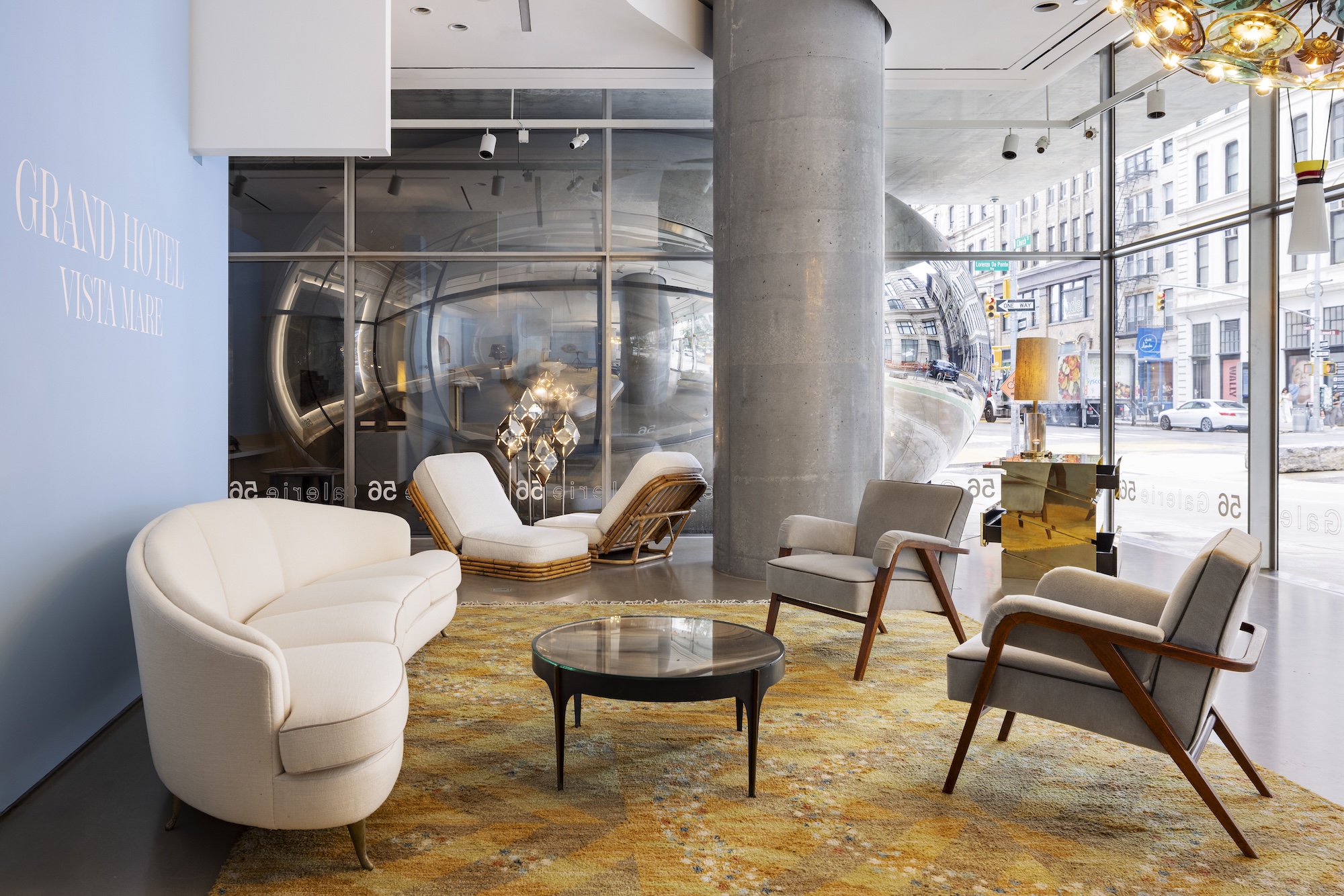 Galerie56 and Nilufar Present "Nilufar Grand Hotel, Vista Mare" Design Exhibition in New York Until 17 October