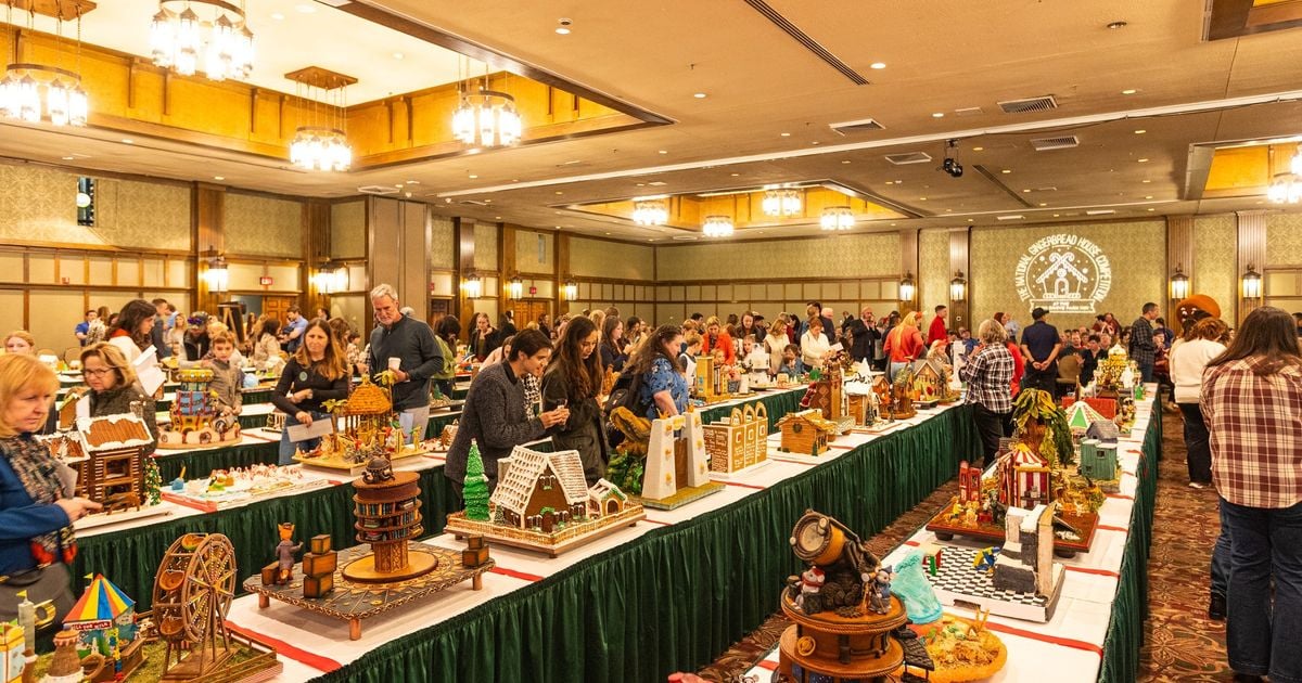 34th National Gingerbread House Competition Begins November 16 at Omni Grove Park Inn in Asheville, N.C.