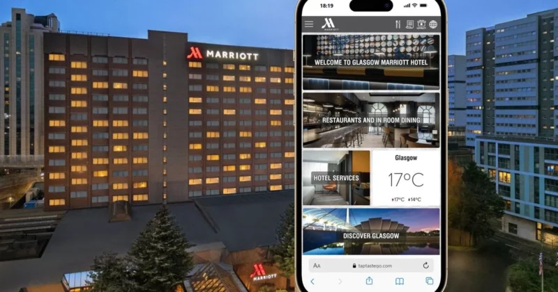 IRIS Partners with Glasgow Marriott Hotel to Increase Room Service Revenue by 24% with Digital Solutions