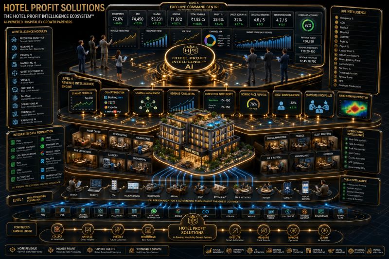Intelligent Ecosystems, Not Just Digitalization, Are Key to Future Hotel Profitability and Guest Experience