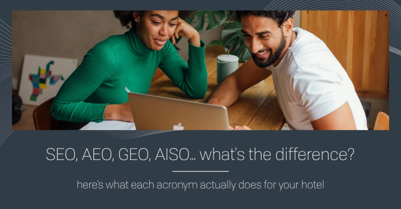 Article Explains SEO, AEO, GEO, AISO, and LLMO’s Impact on Hotel Digital Marketing Strategies