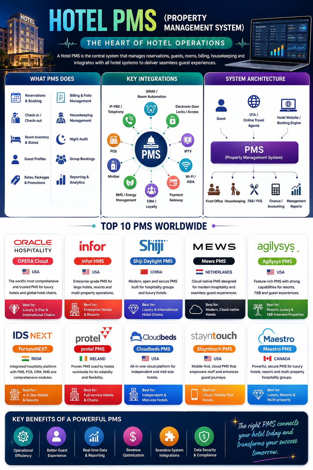 Oracle OPERA Cloud PMS Enhances Multi-Property Management for Hospitality Groups with Centralized Control and Local Flexibility