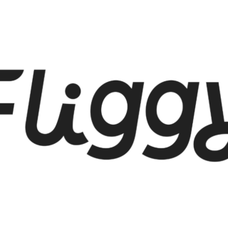 Fuggy logo: bold black cursive wordmark on a white background, brand-style lettering