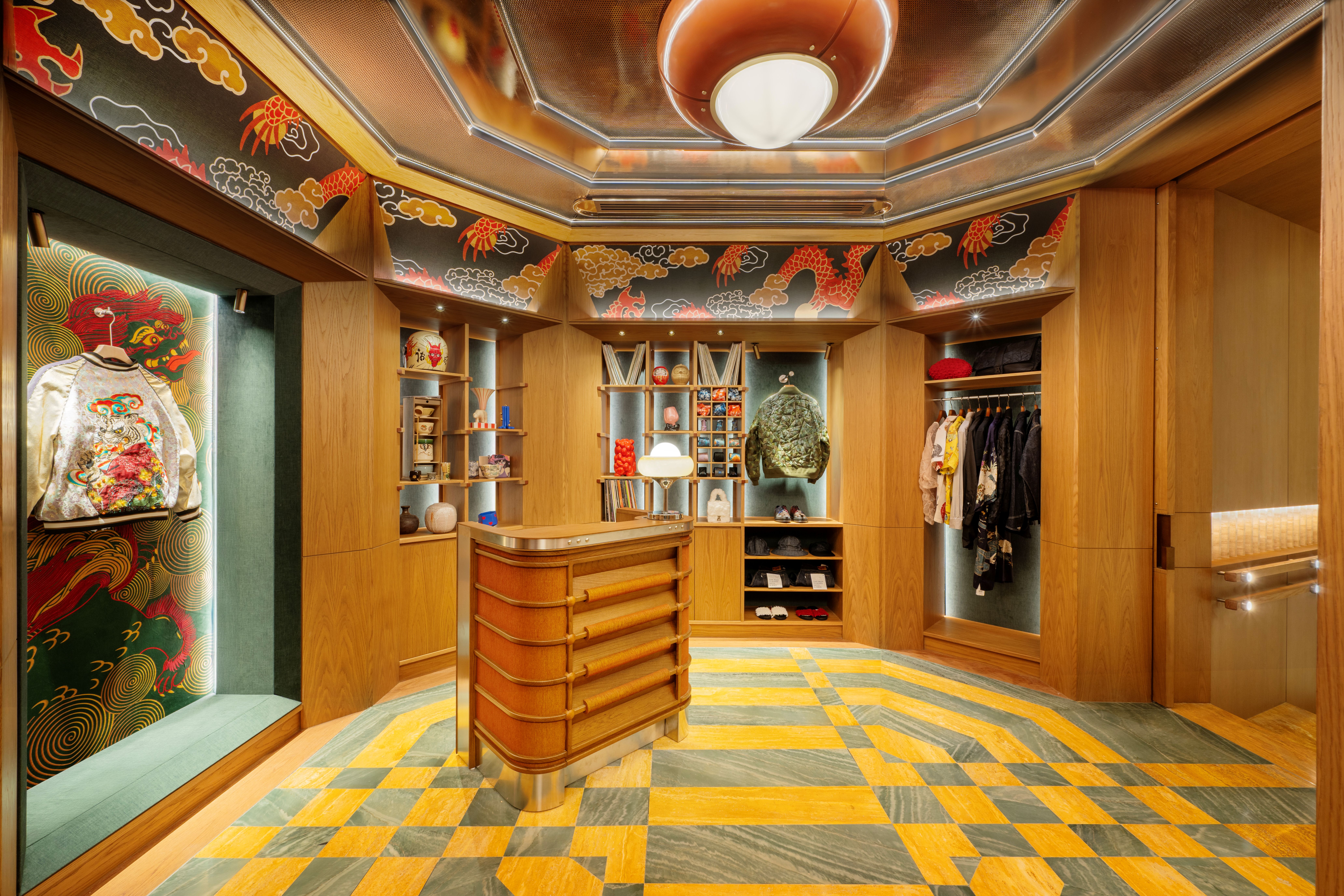 Enter Saikindō, a Japanese hi-fi bar in Abu Dhabi, disguised as a fashion atelier