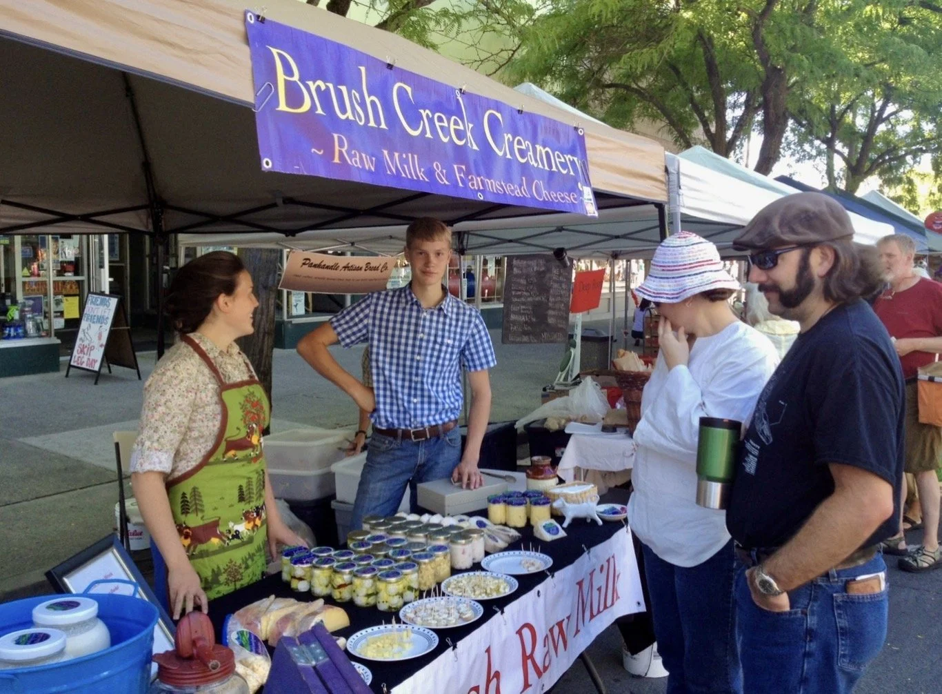 Entrepreneurial Skills Developed at Moscow Farmers' Market Starting with Cheese and Expanding to Popsicles and Soda