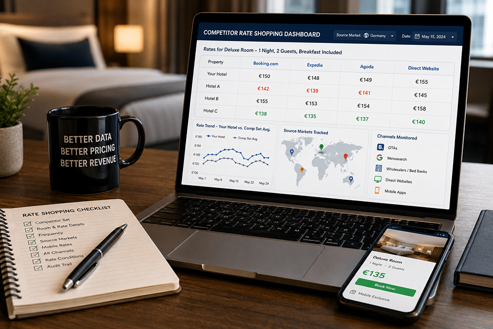 Hotel Rate Shopping: 8 Reasons Competitor Rate Data Is Wrong
