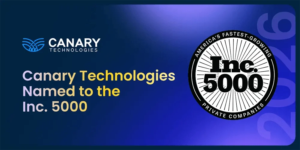 Canary Technologies Named to the 2026 Inc. 5000 List