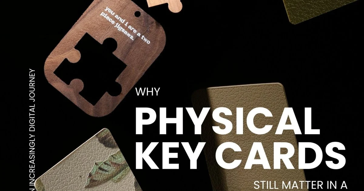Why Physical Key Cards Still Matter in a Mobile-First Hotel World