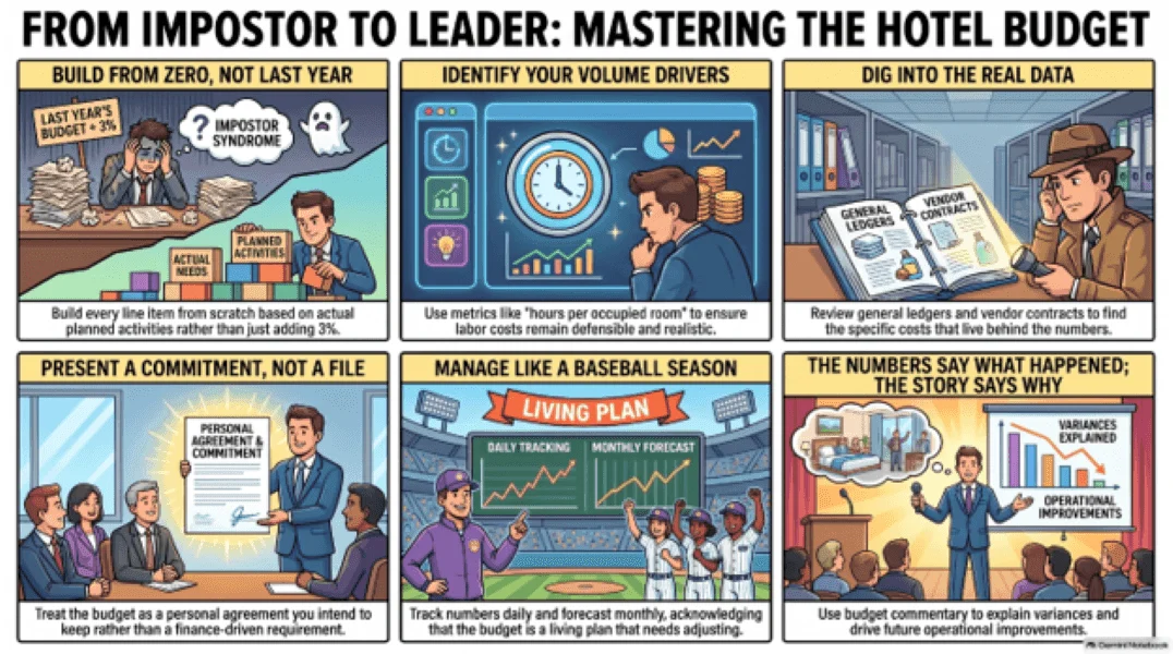 Impostor Syndrome Hinders Hotel Leaders in Budgeting; Webinar Offers Guidance on Building Defensible Budgets