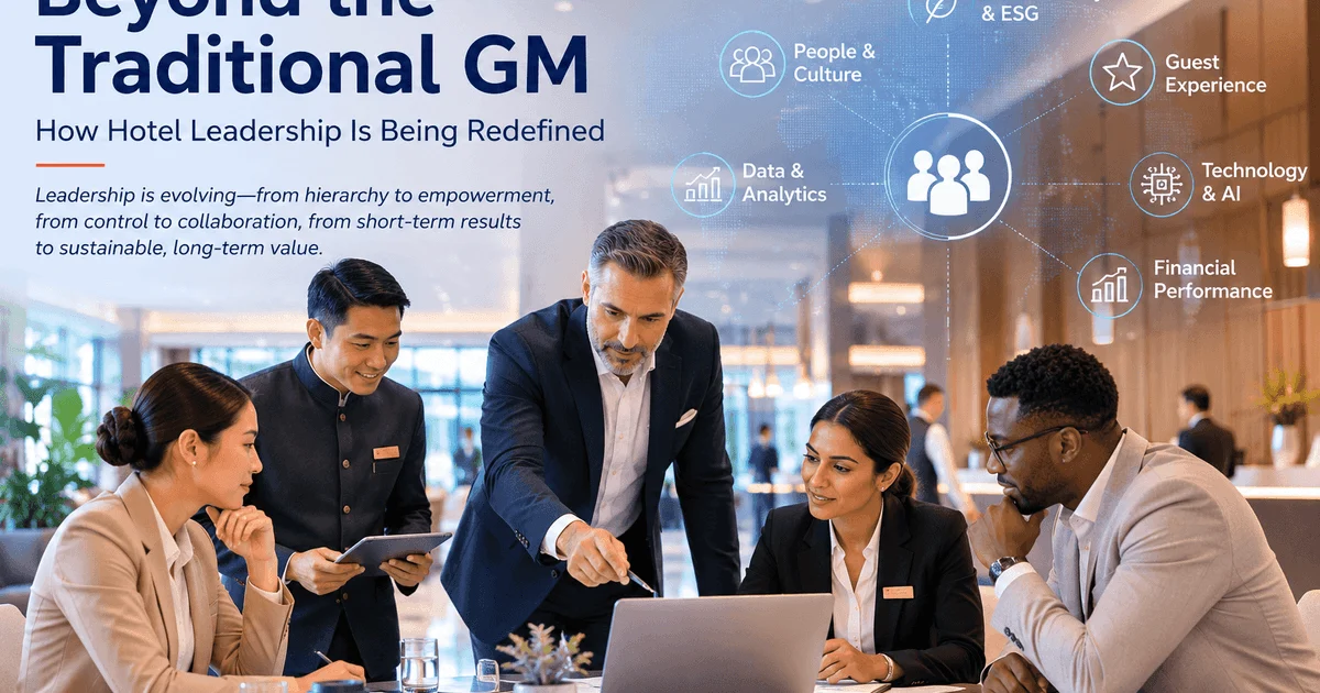 Hotel General Managers Evolve to Navigate AI, Sustainability, and Cultural Diversity in Modern Hospitality Leadership