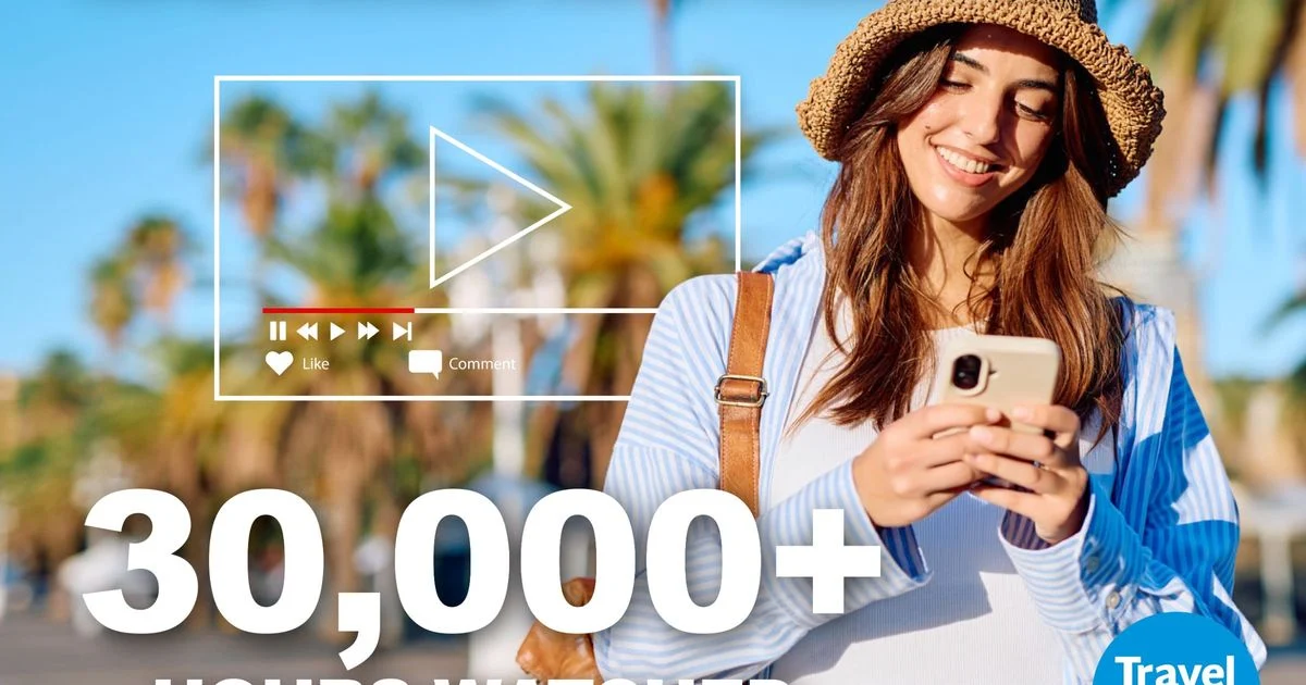 Travel Media Group Achieves 30,000 Hours of Video Watch Time and 500,000 Engagements Across Hotel Content