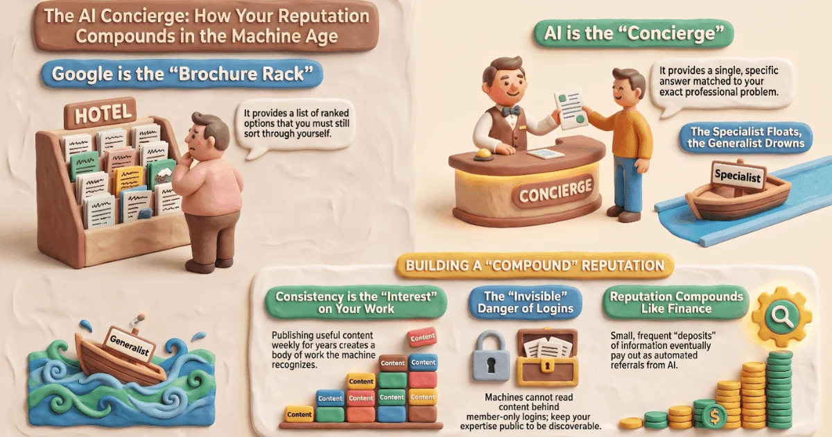 The Concierge Who Read Everything
