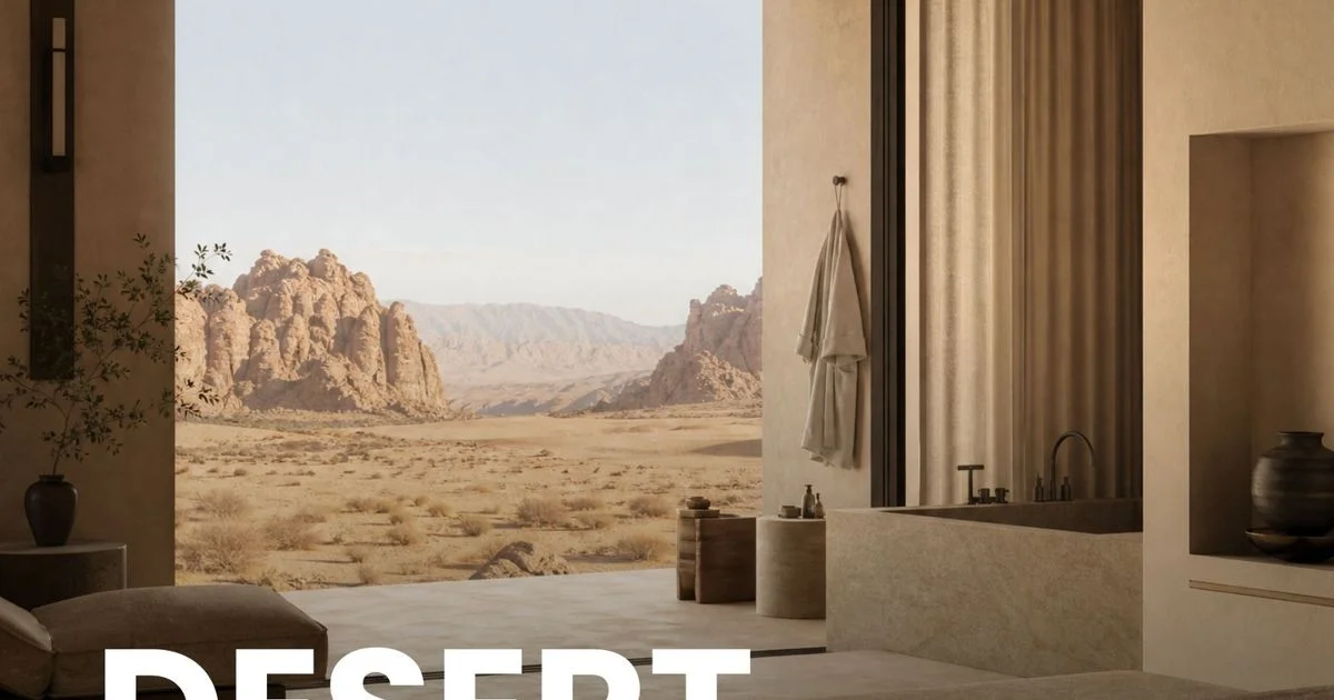 Desert Resorts to Embrace 'Beige Therapy' Trend by 2026, Focusing on Silence, Darkness, and Vastness