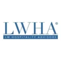 LW Hospitality Advisors logo: large 'LWHA' initials with a blue bar reading 'LW HOSPITALITY ADVISORS' beneath.