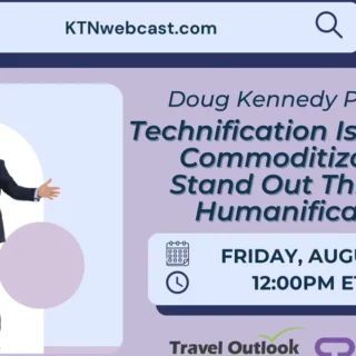 Promotional banner for a webinar with a man in a suit on the left, Kennedy Training Network logo, and the event title with date and time on the right.