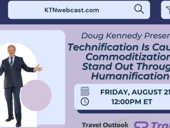 Promotional banner for a webinar with a man in a suit on the left, Kennedy Training Network logo, and the event title with date and time on the right.