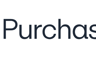 PurchasePlus logo: purple and blue abstract plus mark to the left of the brand name.