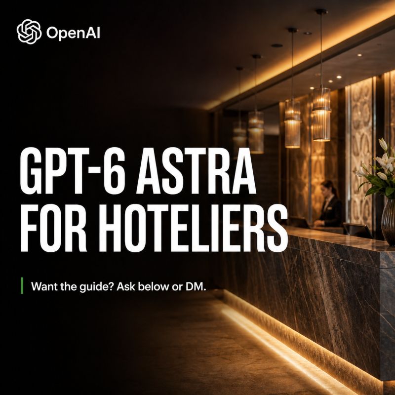 OpenAI Launches GPT‑6 Astra: Enhanced AI Model Poised to Transform Hotel Operations with Advanced Data Analysis