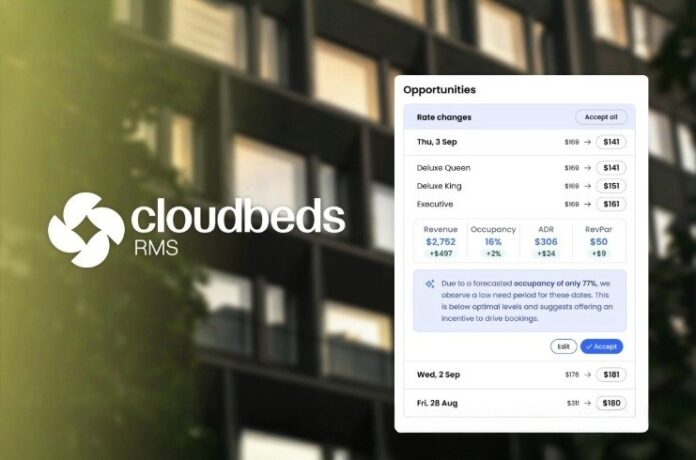 Cloudbeds Launches New Revenue Management System, Cloudbeds RMS, to Enhance Hotel Pricing Decisions with Real-Time Data