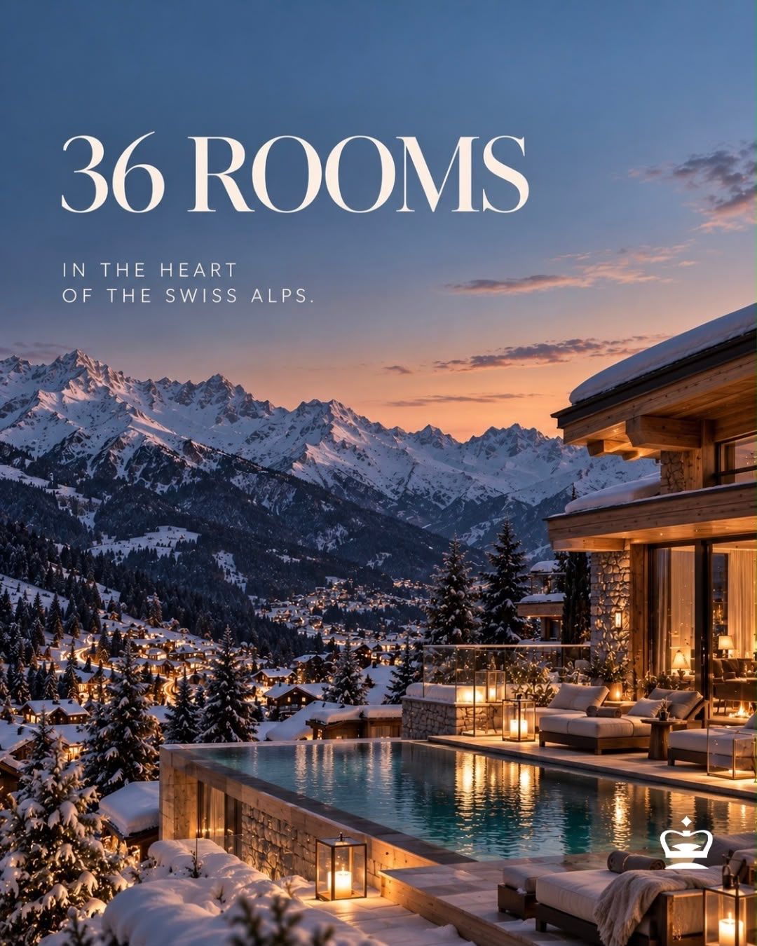 The Ski Lodge to Open 36-Room Boutique Hotel in Verbier, Switzerland, Emphasizing Wellness and Year-Round Luxury