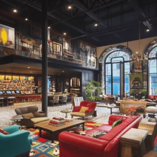 67ebf211419bf2afaff77a46 hipster hotel lobby 3