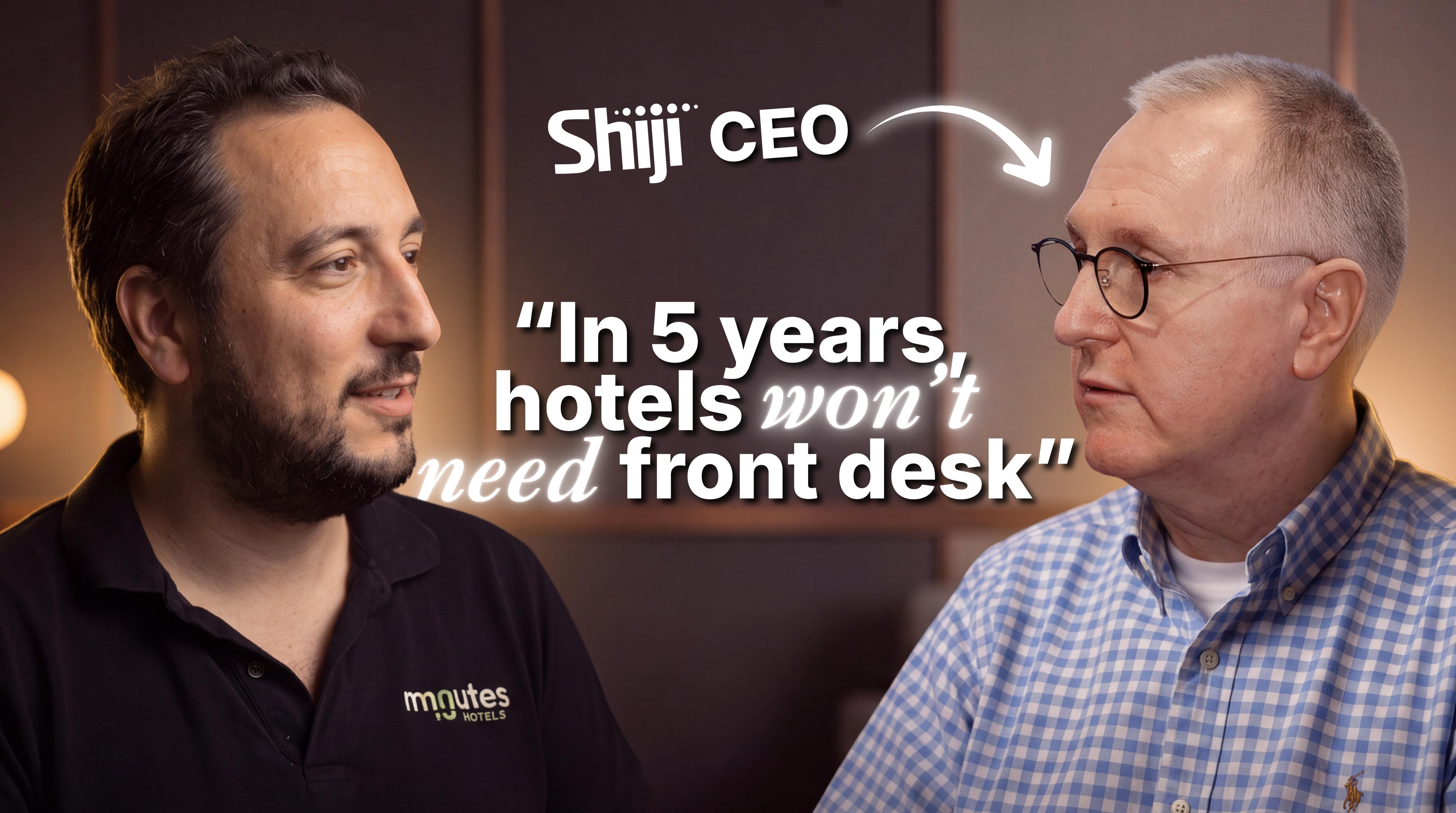 Shiji spent a year testing AI on its own people before offering it to a single hotel