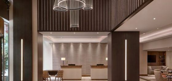 Marriott marble arch lobby