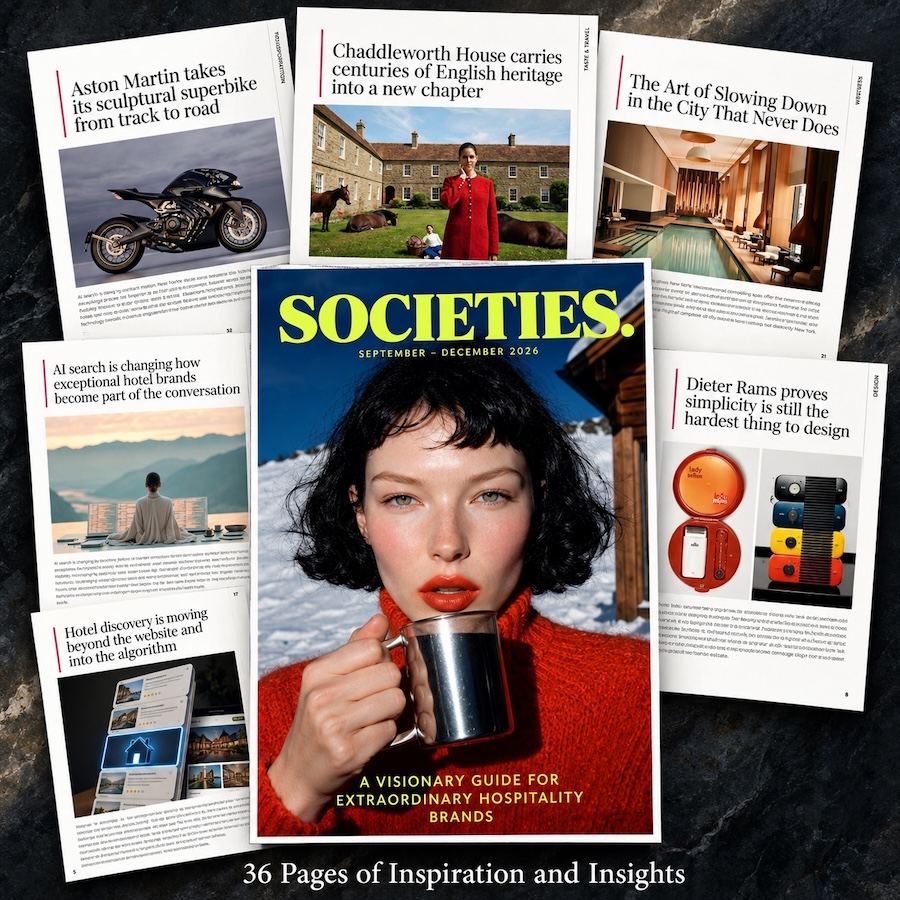 Inside SOCIETIES — 36 pages of inspiration and insights