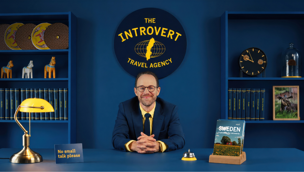 Visit Sweden has launched The Introvert Travel Agency